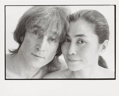 John and Yoko Photographic Prints: Description: 2x John and Yoko Photographic Prints each measuring at 8x10 inchesDate: 1980Material: Fine Art PaperAdditional Information: Possible reproduction/printed later. Reserve: $50.00 