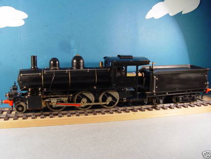 Aster PRR JNR 8550 Mogul brass/steel locomotive, live steam, factory built, gauge 1, c10.: Aster PRR JNR 8550 Mogul brass/steel locomotive, live steam, factory built, gauge 1, c10. Reserve: $1,516.00 Shipping: Domestic: Flat-rate of $80.00 to anywhere within the contiguous U.S. Internationa