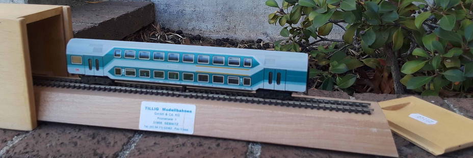 Tillig scale TT car, boxed,Made in Germany, c10, one of a kind wooden presentation wooden crate.: Tillig scale TT car, boxed,Made in Germany, c10, one of a kind wooden presentation wooden crate. Reserve: $79.00 Shipping: Domestic: Flat-rate of $29.00 to anywhere within the contiguous U.S. Internat
