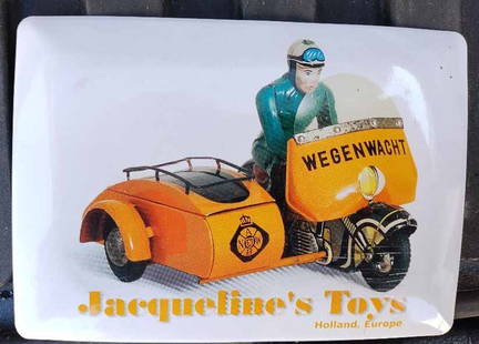 Goso ADAC Police motorcycle metal postcard (made in Germany) , c10.: Goso ADAC Police motorcycle metal postcard (made in Germany) , c10. Reserve: $39.00 Shipping: Domestic: Flat-rate of $15.00 to anywhere within the contiguous U.S. International: Flat-rate of $30.00 to