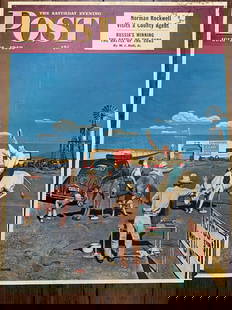 22x28 1948 Newstand Poster Saturday Evening Post - Art By John Falter photos On Fake Broncos: 22x28 1948 Newstand Poster Saturday Evening Post - Art By John Falter photos On Fake Broncos, Please refer to the attached photos to determine the condition of this original vintage item. Note: LB mea