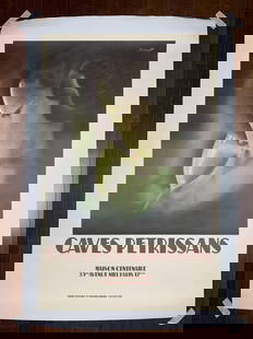 Caves Petrissans - Art By Art Charles Loupot (1997) 25.875x39.375 French Advertising Poster LB: Caves Petrissans - Art By Art Charles Loupot (1997) 25.875x39.375 French Advertising Poster LB, Please refer to the attached photos to determine the condition of this original vintage item. Note: LB m