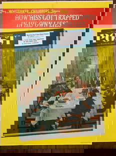 22x28 1952 Newstand Poster Saturday Evening Post - Art By John Falter family Birthday Party: 22x28 1952 Newstand Poster Saturday Evening Post - Art By John Falter family Birthday Party, Please refer to the attached photos to determine the condition of this original vintage item. Note: LB mean