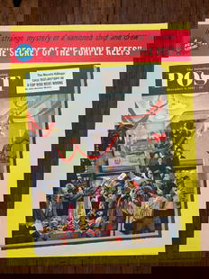 22x28 1952 Newstand Poster Saturday Evening Post - Art By John Falter department Store At Christmas: 22x28 1952 Newstand Poster Saturday Evening Post - Art By John Falter department Store At Christmas, Please refer to the attached photos to determine the condition of this original vintage item. Note: