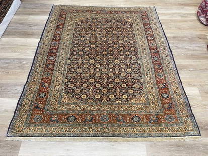 Antique malayer/ Senneh Rug-5148: Title: Antique malayer/ Senneh Rug-5148 Description:Beautiful antique Persian Senneh/ malayer rug from northwest persia, sizr 4 ft. 10 inches by 6 ft. 1 inche, circa 1920 in excellent condition. Compl