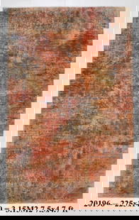 7'5'' x 4'7'' Handmade Vintage Wool Rug - 20196: Title: 7'5'' x 4'7'' Handmade Vintage Wool Rug - 20196 Description:Vintage Rug Handmade, handwoven with traditional technique. Low pile, soft rug. Rug Condition : Fully cleaned and ready to use Origin