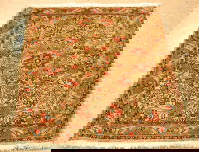 PERSIAN BIJAR RUG 2' 5" x 3' 3": Title: PERSIAN BIJAR RUG 2' 5" x 3' 3" Description:OLD,ANTIQUE HIGHLY DETAILED FINE VILLAGE WOVEN KORK WOOL_HIGH KPSI WOVEN AUTHENTIC HAND KNOTTED PERSIAN BEJAR RUG.........Highly detailed allover des