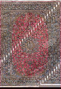 9' x 13' Authentic Persian Najaf Esfehan Wool Rug Pre- Owned #F-6005: Title:9' x 13' Authentic Persian Najaf Esfehan Wool Rug Pre- Owned #F-6005 Description:Size in Feet: Width: 9.5 x Length: 13.2 Size in Inches: Width: 113 in x Length: 158 in Rug Type: Area Rug Colors: