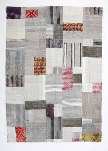 10'1'' x 7'0'' Turkish Flatweave Kilim Rug - 60653: Title: 10'1'' x 7'0'' Turkish Flatweave Kilim Rug - 60653 Description:Vintage Rug Handmade, handwoven with traditional technique. Low pile, soft rug. Rug Condition : Fully cleaned and ready to use Ori