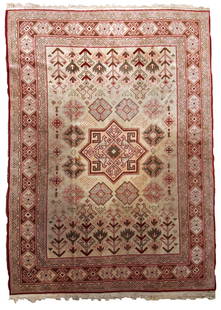 Handmade vintage Turkish Sivas rug 6.5' x 8.9' (199cm x 274cm) 1960s: Title: Handmade vintage Turkish Sivas rug 6.5' x 8.9' (199cm x 274cm) 1960s Origin:Turkey Dimension: 6.5' x 8.9' (199cm x 274cm) Materials:wool Year:1960s Description:Handmade vintage Turkish Sivas ru