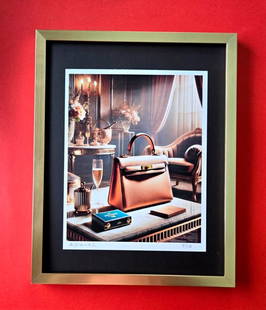 ALEXANDER DULAC HERMES SPIRIT Hand Signed Authentic Print LtdEd of 10 COA!: Up for Sale is this Beautiful and Elegant Hand Signed Authentic Giclee by renowned contemporary artist ALEXANDER DU LAC " HERMES " The print is mounted and framed. The area covered by the whole piece