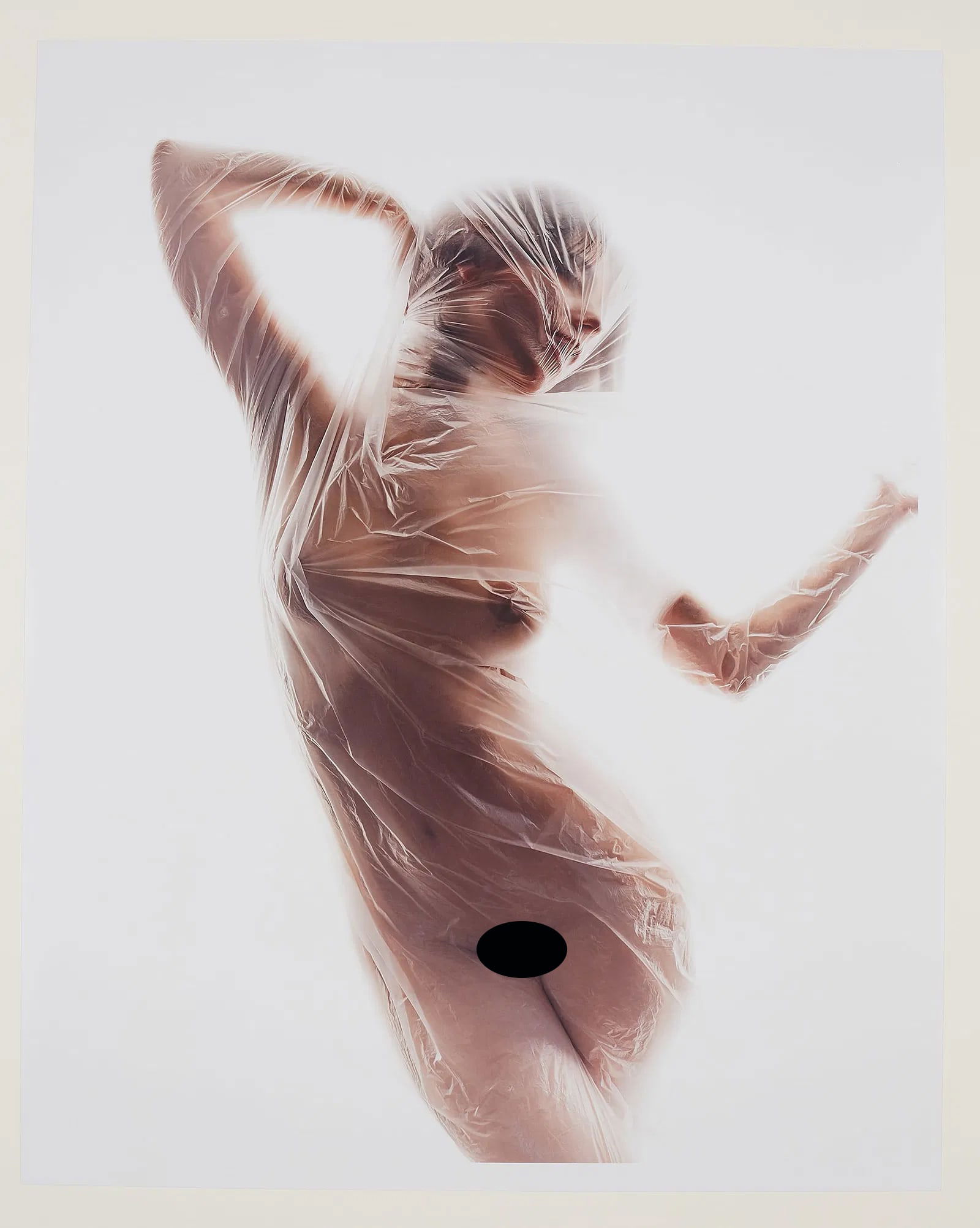 Spiros Politis(1969-)"Plastic Dreams I"(1/25): Artist: Spiros Politis(1969-) Title: Plastic Dreams I(1/25) Date: 2025 Dimensions: 20" x16" Dreamy figure study.Photographed exploring a sheet in the Artist's studio in London in 2025.Printed on the F