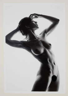 Spiros Politis(1969-)"Strength"(1/25): Artist: Spiros Politis(1969-) Title: Strength(1/25) Date: 2025 Dimensions: 19" x13" "Strength"Classically inspired figure study in London studio photographed in 2025. No AI.Printed on heavy Canson Bar