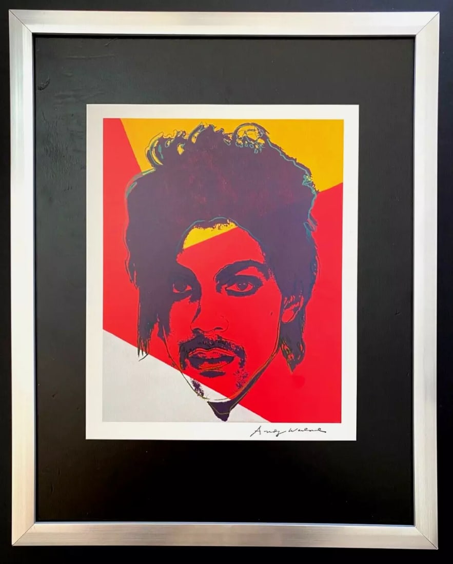 Set of 10 Andy Warhol 1984 Prints Signed & Mounted in 14x11in Frames Buy it Now! (1 of 10)