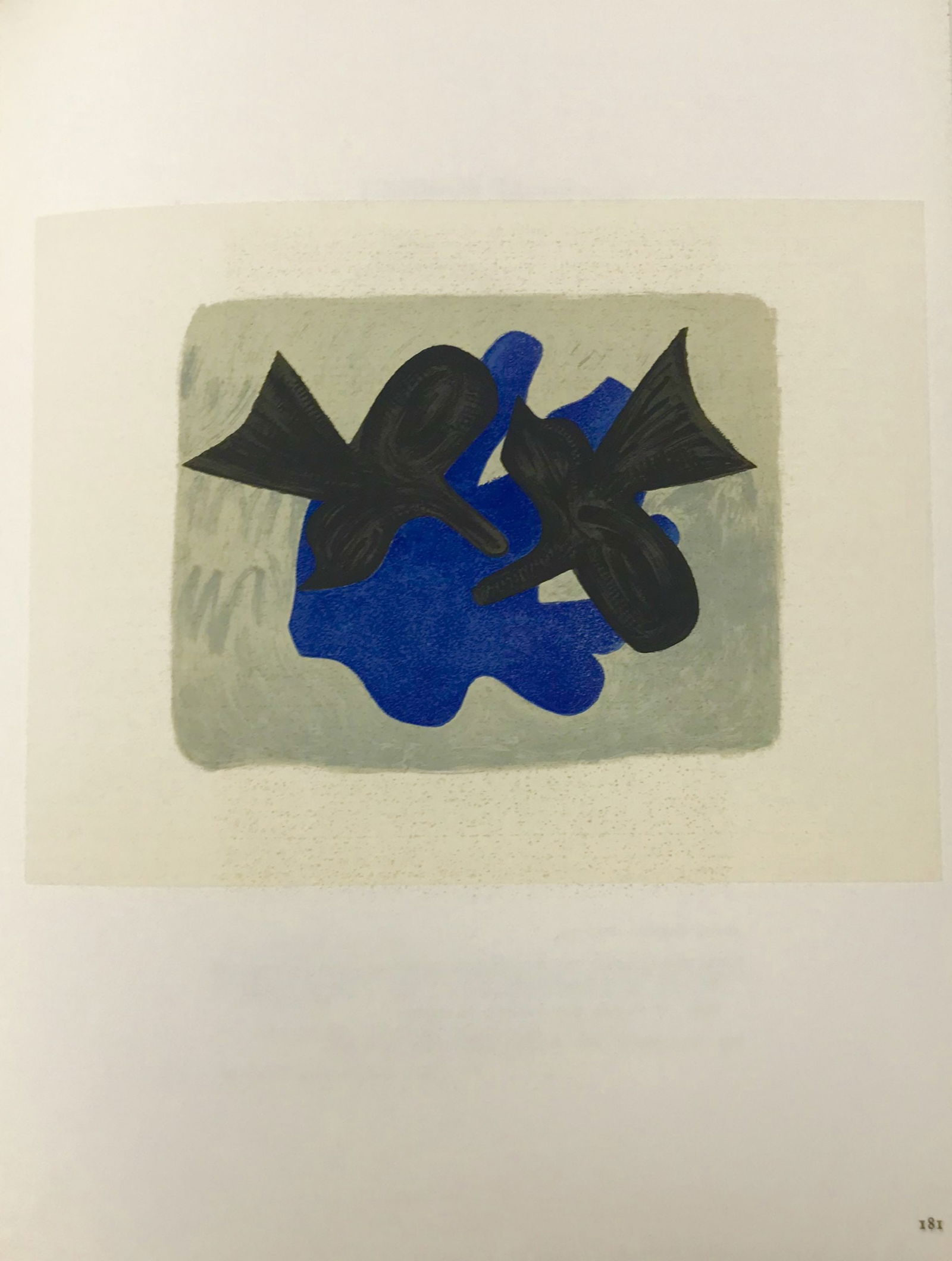 Braque Lithograph 181 Affiche bijoux de braque 1963: Title: Affiche bijoux de braque Artist: Georges Braque Country: France Medium: Lithograph p181 Marks: Not signed or numbered and may have text on the back Paper size: Vellum 9.5 x 12.5 inch Prin
