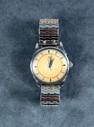 Vintage 1950s Omega Automatic Watch With Speidel Band (1 of 10)