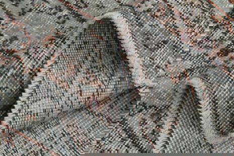 7'5x11'1 ft, TURKISH VINTAGE RUG: Title: 7'5x11'1 ft, TURKISH VINTAGE RUGOridign: TurkeyDate/Period: 1960 - 1970Materials: Wool and CottonSize: Width: 7.5