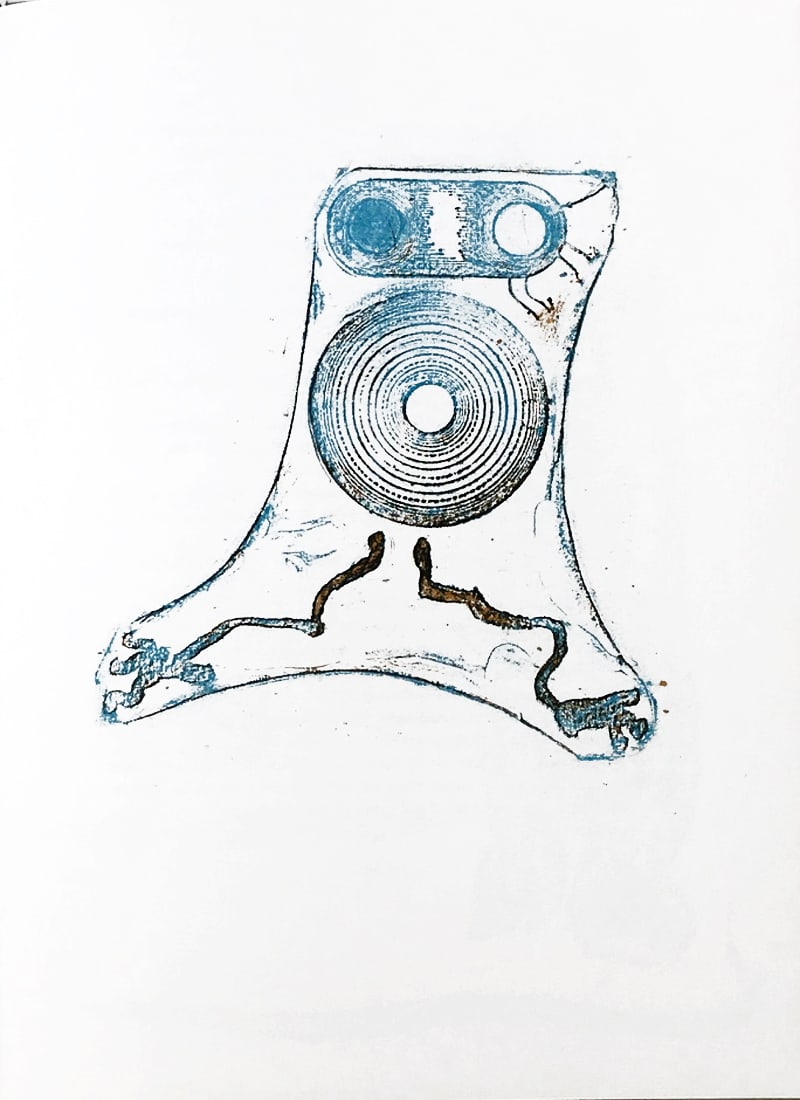 Max Ernst Original Lithograph What the tortoise said to achilles-2: Artist: Max Ernst Country: Germany / France Title: What the tortoise said to Achilles-2 Medium: Original Lithograph Marks: Not signed, not numbered Paper: 13 x 9.5 inch Printed: 1970 by Manus Presse P