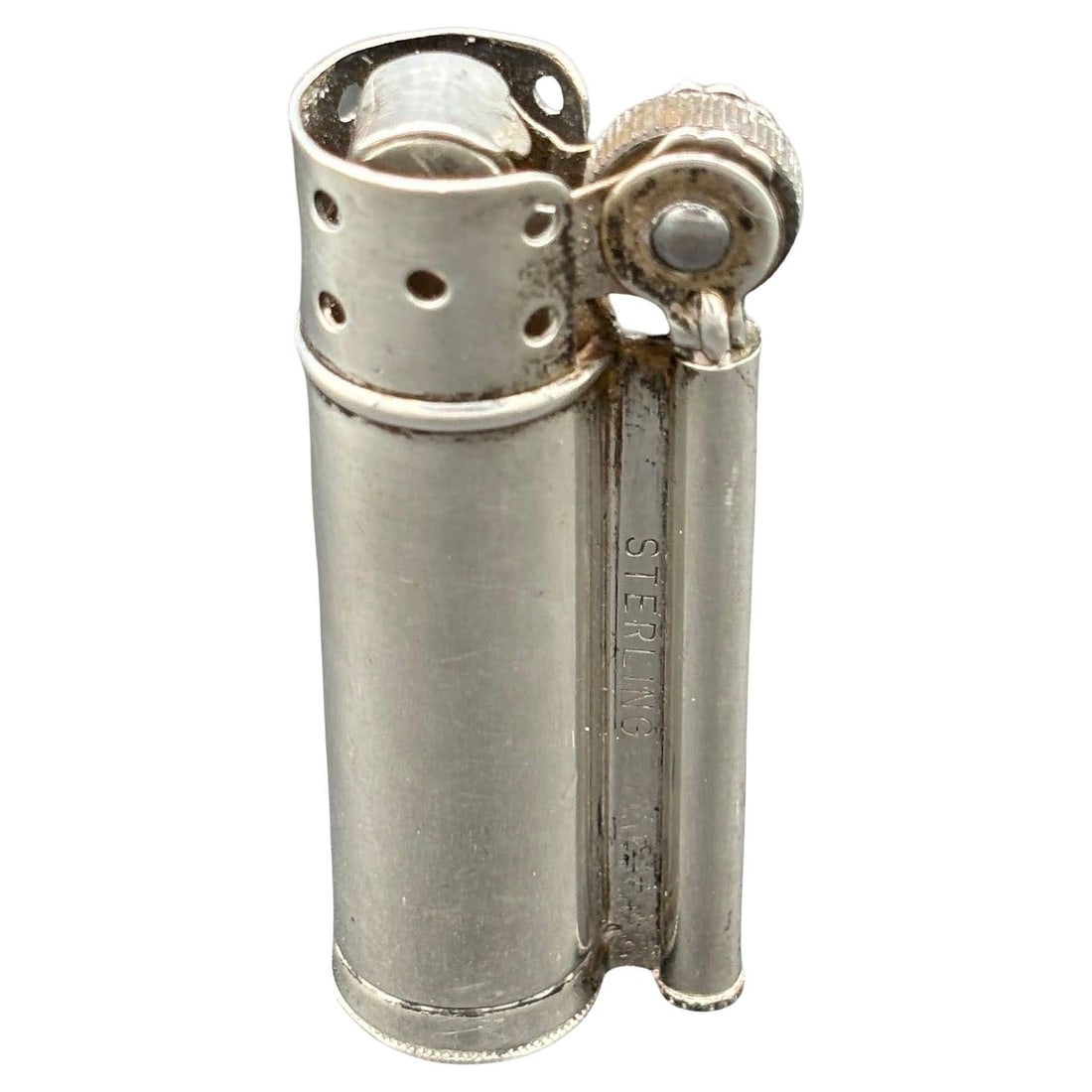 WW2 Sterling Silver Vintage Dunhill Military Trench Service Lighter (1 of 18)