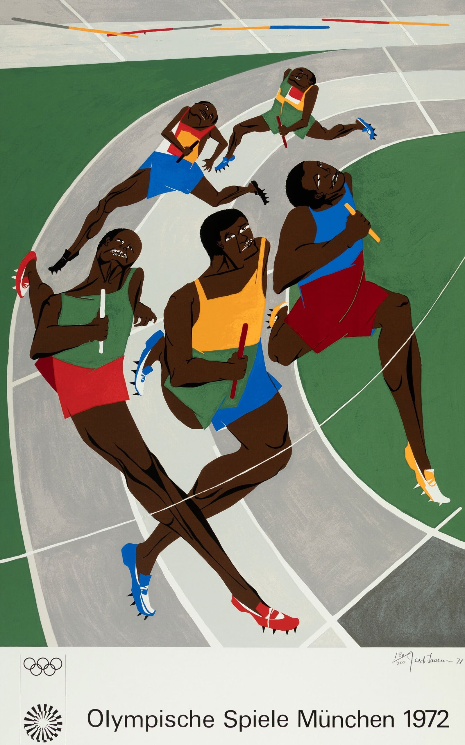 Jacob Lawrence Olympic Poster (1 of 1)