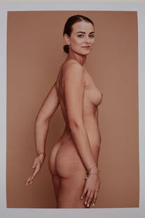 Spiros Politis(1969-): artist: Spiros Politis(1969-) title: Marrina Smiles 1/25 period: 2024 materials: photography size: 20" x16" Photographed in London in 2024. Signed at the bottom right side on the back and carries the
