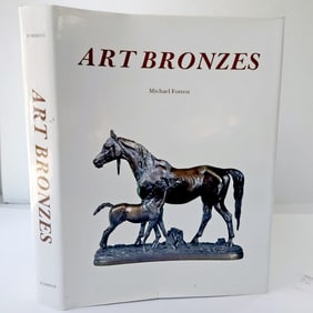 Art Bronzes Michael Forrest 1st Edition Hard Cover Dust Jacket