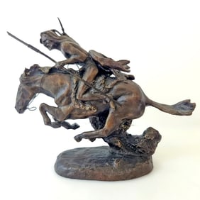 Frederic Remington The Cheyenne by the Franklin Mint