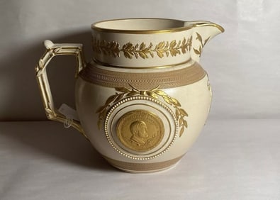 Ulysses S. Grant 1871 Peace Medal Pitcher by Copland Rare