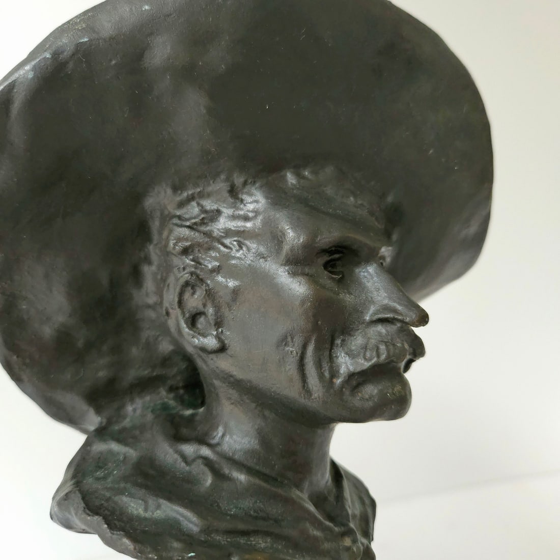 Frederic Remington The Sergeant 10.5” Bronze Bust (1 of 12)