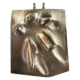 Vintage MJH Abstract Modernist 925 Sirokoru Matti Hyvärinen Pendant Seita,Finland