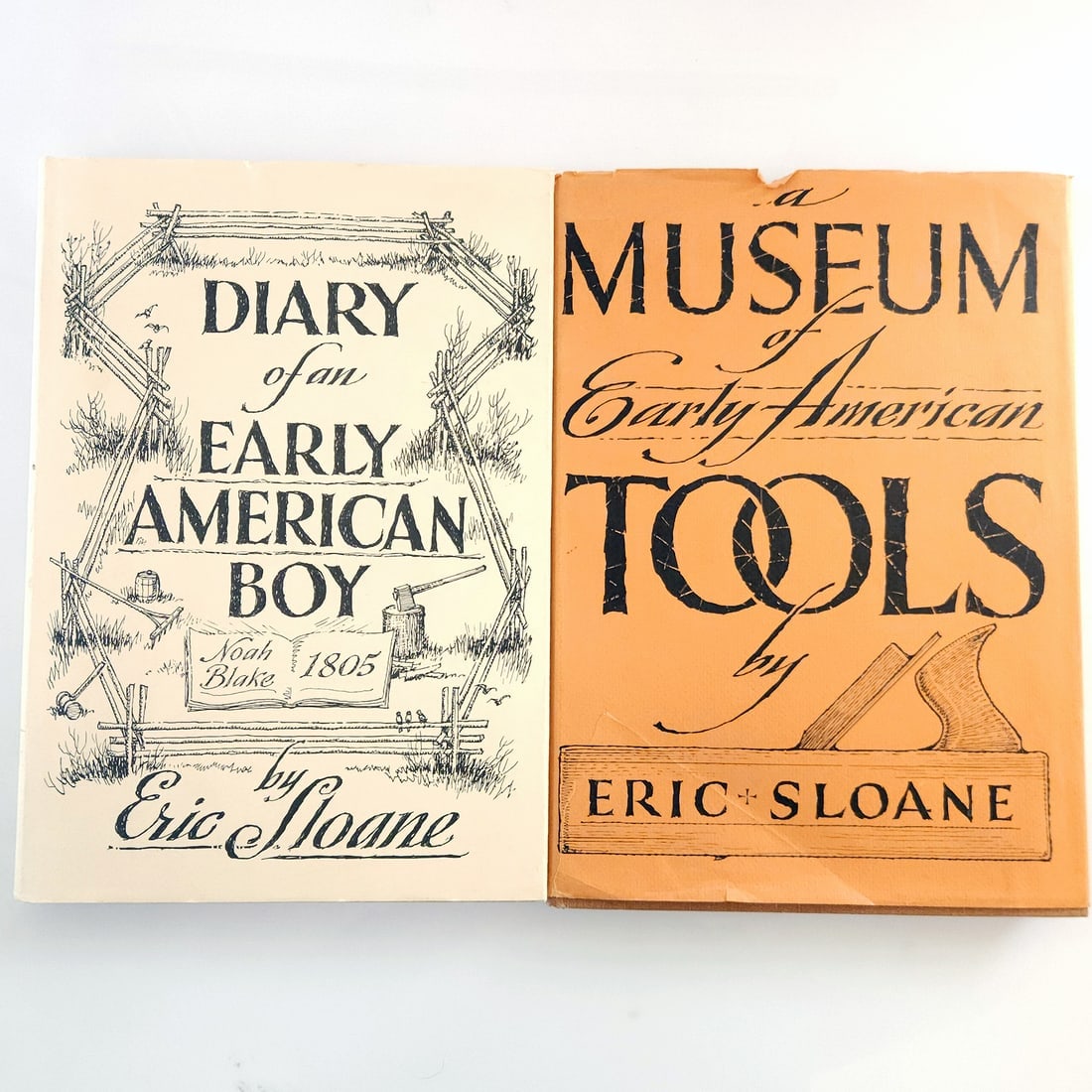 Eric Sloane Diary of an Early American Boy & A Museum of Early American Tools: Title: Eric Sloane Diary of an Early American Boy & A Museum of Early American Tools Description: Eric Sloane Diary of an Early American Boy & A Museum of Early American Tools 2 book set - a fascinati