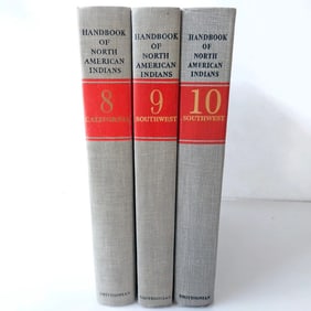 Handbook of North American Indians Vols 8-10 William C Sturtevant 1978-83