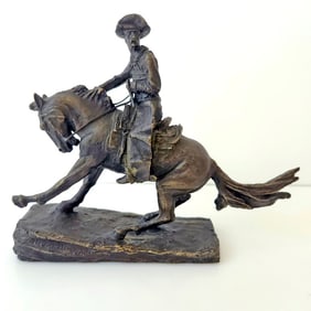 Frederic Remington The Cowboy by the Franklin Mint
