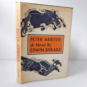 Peter Arbiter by Edwin Shrake 1st Edition 1973 Encino Press Hardcover