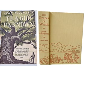 Two Novels by John Steinbeck Hard Cover