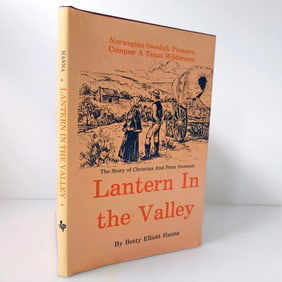 Lantern in the Valley by Betty Elliott Hanna 1st Ed SIGNED
