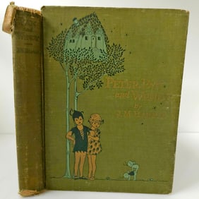 Peter Pan and Wendy JM Barrie Hard Cover Classic Attwell Illustrations  Published October 1921