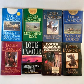 Louis L'Amour Paperback Lot