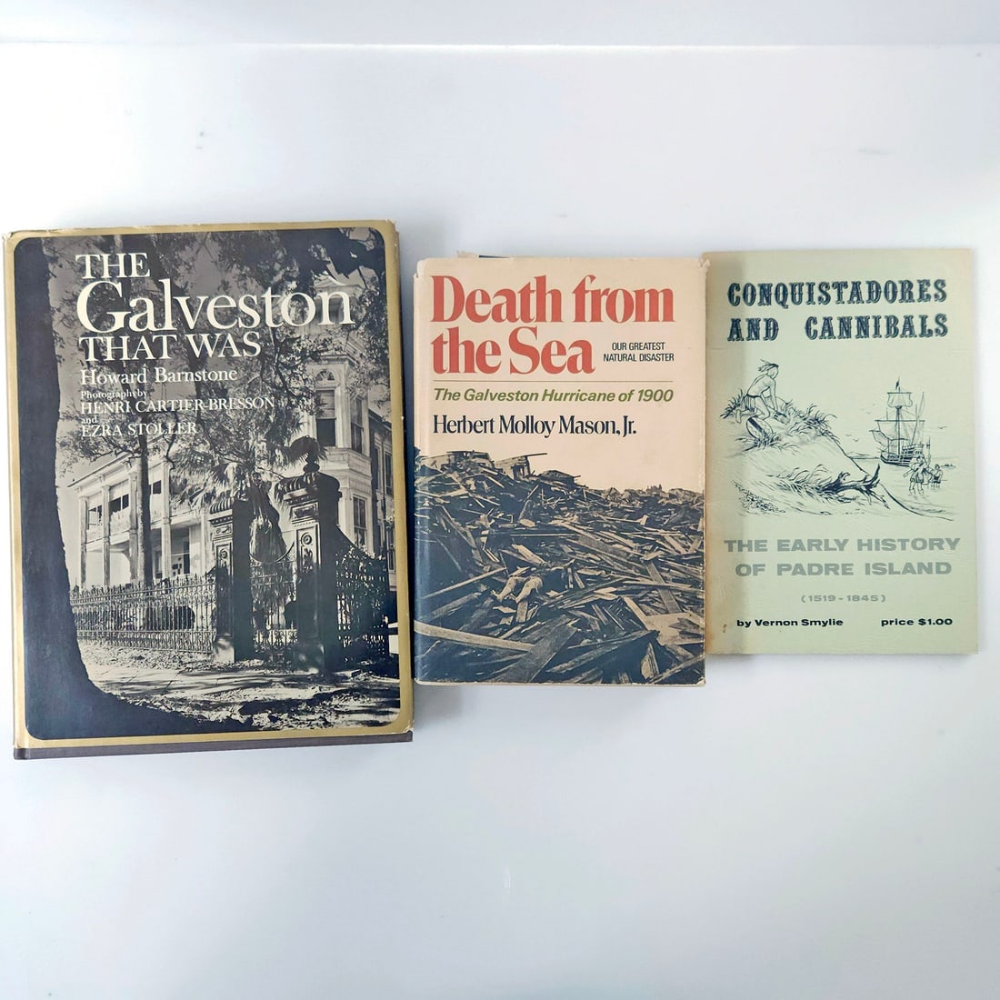 Galveston Texas History Book Collection set of 3 (1 of 20)