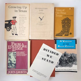 Old Time Lore Book Bundle Frank Dobie and John Graves