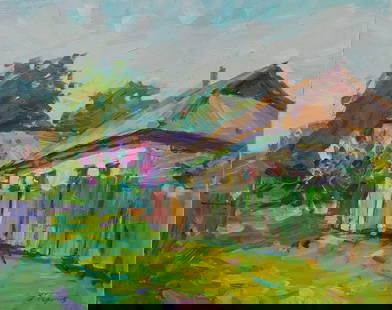 Oli painting May Tepeta Miacheslav: &#8470;Tep 64 *** ABOUT THIS PAINTING *** * TITLE: "May" * ARTISTS: Tepeta Miacheslav * SIZE: 40&#1093;50 cm/15.74x19.68 inches' * MEDIUM: oil, canvas * HAND PAINTED: Original painting from our collec