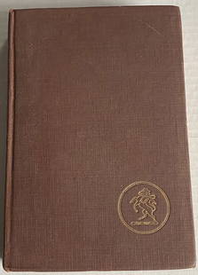 1st Edition 1st Print The Silver Stallion James Branch Cabell 1926 HC VGood: THE SILVER STALLION by James Branch CabellFirst Edition Stated First PrintingHardcover, no DJ.Brown cloth boards with gilt decoration to front cover and gilt title to spine.358 pagesBinding tight, for