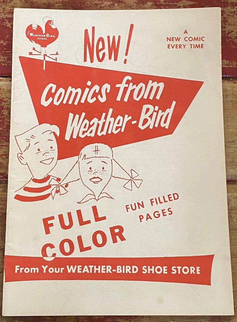 WEATHER BIRD SHOE Playful Little Audrey #2 1957 HARVEY Winner's Asheville NC (1 of 11)