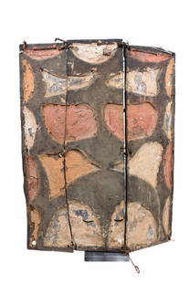 Plank Mask / Panel – Wood – Eket – Nigeria: Wonderful plank mask / Panel from the Eket people of Nigeria. These type of masks were associated with forest spirits and depend on the ekpo society. The Eket, established in the southeast of Nigeria,