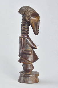Nice SONGYE Power Figure Fetish Congo Drc Zaire African Tribal Art MC 1884: CONGO DRC CUTE SONGYE POWER FIGURE (NKISHI) The Mankishi (plural of "Nkishi") are figures of power, They were used as relays with the spirits of the dead people very present in the religion.. They are
