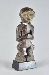 Nice LEGA Figure Iginga statue Bwami Cult Congo Drc African Tribal Art MC 1907: CONGO DRC LEGA Bwami Figure The figures used in the cult of the Bwami are generically called Iginga Collective, sacred properties, they are kept in secret, generally in closed wicker baskets. Their us