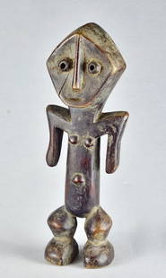 Nice LEGA Figure Iginga statue Bwami Cult Congo Drc African Tribal Art MC 1908: CONGO DRC LEGA Bwami Figure The figures used in the cult of the Bwami are generically called Iginga Collective, sacred properties, they are kept in secret, generally in closed wicker baskets. Their us