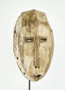Old LEGA Bwami cult wooden Face Mask Congo Drc Warega African Tribal Art 1127: CONGO RDC Beautiful Lega idimu mask Obviously old Those masks were used in the cult of Bwami, an association which organized the social structure and ensured the stability of the Lega community The Le