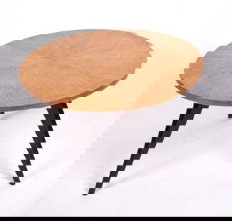 French mid century SAM coffee table circa 1960: After World War II, Société Auxiliaire du Meuble (S.A.M.) emerged as the successor to HARRIBEY furniture, adopting its current name and evolving from its previous S.A.R.L. form. SAM