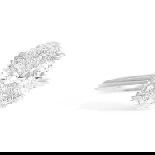 Oval Lab-Created Diamond Solitaire Engagement Ring 14K White Gold, 2.70 CT: Oval Lab-Created Diamond Solitaire Engagement Ring 14K White Gold, 2.70 CT This is a beautiful diamond engagement ring! Please let us know if you have any questions. Diamonds: 1 lab-created oval cut 2